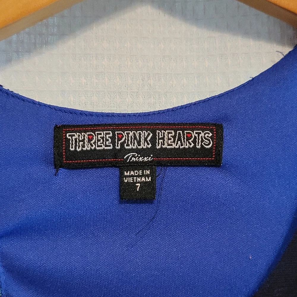 Three Pink Hearts by Trixxi Dress